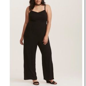 Torrid Black Wide Leg Jumpsuit